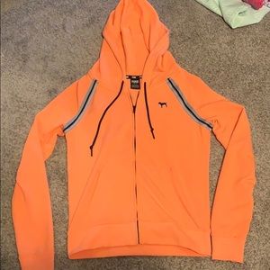 Orange hoodie